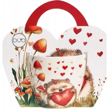 Hrnek Duo Jeż porcelán 460 ml