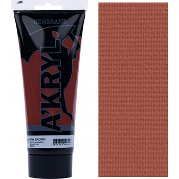 Vodová barva Akrylové barvy Renesans hnědá 1 ks 200 ml