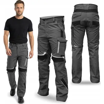 Pracovní obuv Pánské pracovní kalhoty FORINT dlouhé, odolné BOZP LEMPRO vel. 44 s kapsami