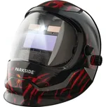 PARKSIDE® Samozatmívací svářečská kukla s LED osvětlením PSHL 2 D1 (plameny/černá)