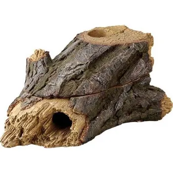Dekorace do terária HOBBY Wood Cave 2- 24,5 x 13,5 x 9 cm skrýš pro terarijní zvířata