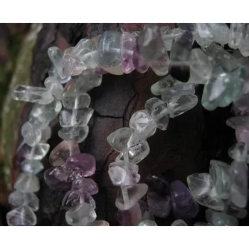 Náhrdelník Fluorit zelený - náhrdelník krátký