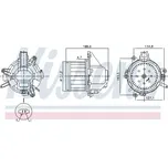 NISSENS Vnitřní ventilátor NIS 87596