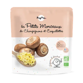 POPOTE bio těstoviny se žampióny 190 g