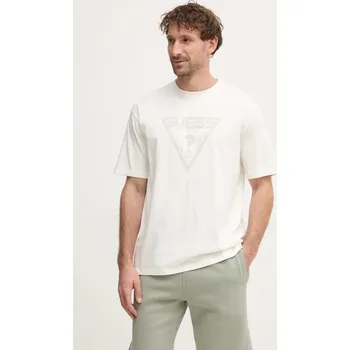 Pánské tričko Tričko Guess AZHA Z4BI02.I3Z14 béžová 01X, vel. XL