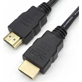 Video kabel Interlook HL1,5-1,5M-Černá | HDMI 1.4 kabel | 4K 3D 48bit Černý