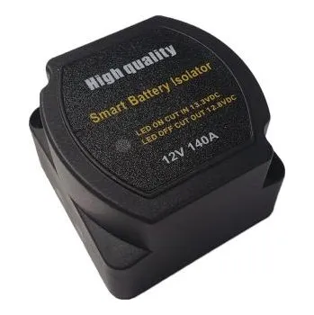 Nabíječka autobaterie Automatické relé pro dobíjení druhé baterie 12V 140A, AUTORELAY 12V