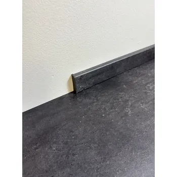soklová lišta Egibi Soklová lišta SPC Rigid (profil) 2400x50x12 mm Barva: Beton šedý