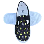 Dětské papuče na gumičku - Teddy Bear Barva: Černá, Velikost: 33