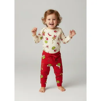 Kojenecké oblečení Sinsay - Body Grinch - krémová - 800EM-01X - 800EM-01X-98