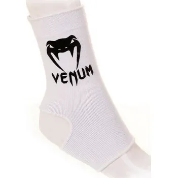 Chránič holeně pro bojový sport Venum Kontact Ankle Support Guards - White Velikost: S