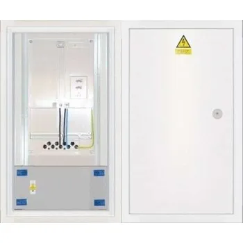 Rozvaděč Elektroměrový rozvaděč ER 312/OVP7P Distribuční síť: PRE, Hlavní jistič: bez hlavního jističe