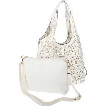 Kabelka CHARRO kabelka eko kůže bílá