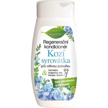 Bione Cosmetics Kozí syrovátka regenerační kondicionér pro citlivou pokožku 260 ml
