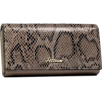 Peněženka PETERSON dámská peněženka z pravé kůže, velká, s RFID