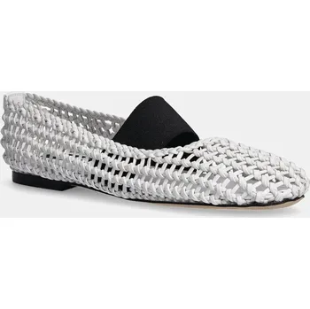 Dámské baleríny Kožené baleríny MSGM 3841MDS215.887.01 bílá 00X, EUR 39