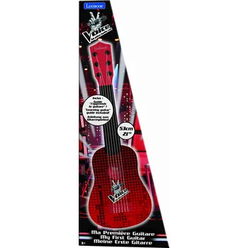 Hudební nástroj pro děti Lexibook The Voice Moje první kytara s učebnicí pro děti