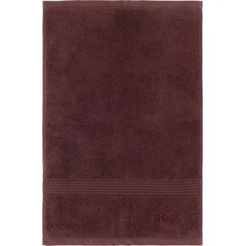 Ručník Malý bavlněný ručník BOSS LOFT Brownie 40 x 60 cm 1058373 burgundské 93X