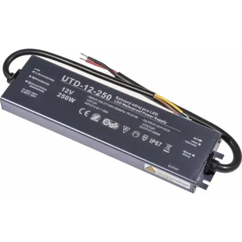 Napájecí zdroj pro osvětlení LED zdroj 12V 250W UTD-12-250 Záruka 5 let
