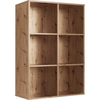 Knihovna Regál Meble Domiko 71,2 cm x 105,6 cm x 35 cm černý