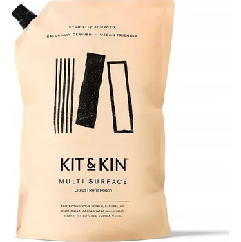 Univerzální čisticí prostředek NÁHRADNÍ NÁPLŇ Ekologický Přírodní Čisticí Prostředek na Všechny Povrchy (1L) Kit & Kin