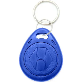 RFID čip EM4100 125kHz klíčenka modrá