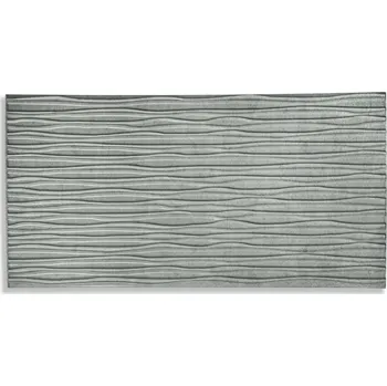 Obklad 3D PVC obkladový panel Šedá vlna