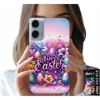 Pouzdro na mobilní telefon POUZDRO PRO MOTOROLA MOTO G35 - VESELÉ VAJÍČKA, Velikonoce , VAJÍČKA