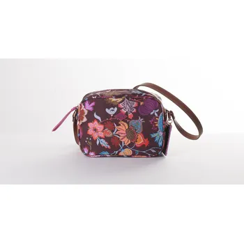 Kabelka Květinová crosbody Oilily Port vínová OIL0612-235