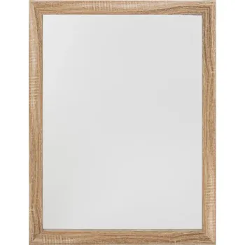 Zrcadlo 5five Simply Smart Obdélníkové koupelnové zrcadlo Basic, 34 x 44 cm, hnědý