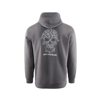 Pánská mikina Grundéns Bait Ball Hoodie Anchor Velikost: 3XL