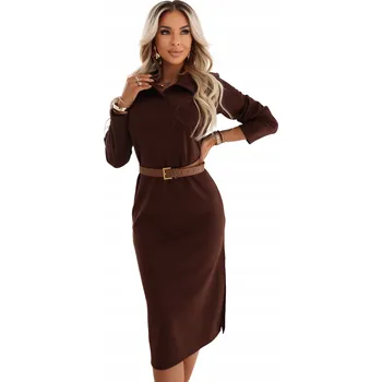 Dámské šaty Numoco koktejlové šaty midi glamour, univerzální velikost