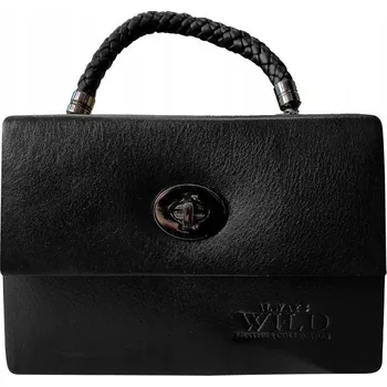 Kabelka Always Wild kabelka přes rameno z pravé kůže černá