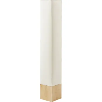 Stojací lampa Stojací lampa AGAPUNE 120 CM bílá/přírodní