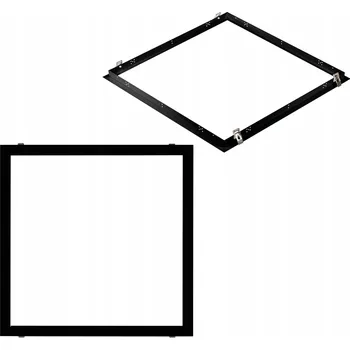 LED panel Podomítkový Rámeček pro LED panely BLINGO BRAVO KIENO ADTR 6060-B, černý, Kanlux