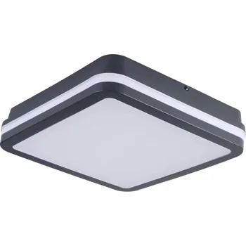 Kanlux stropní svítidlo LED BENO 24-30W CCT-L-SEG snímač pohybu grafit IP65