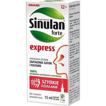 Nosní sprej Zdravotnický prostředek Walmark Sinulan Express Forte nosní sprej 15 ml