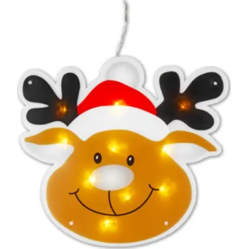 Dekorativní svítidlo German Světelná girlanda sob / 10 LED / 2,1 m / vnitřní / teplá bílá