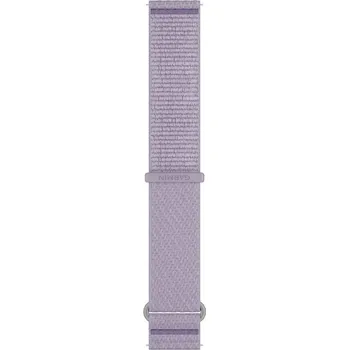 Řemínek na hodinky Garmin řemínek Quick Release 20 nylon Lilac ComfortFit 010-13900-10 Šířka řemínku: 20