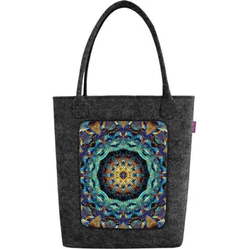 Kabelka Bertoni shopper kabelka plst vícebarevná