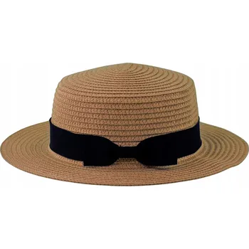 Klobouk Alessio slaměný klobouk béžový - univerzální velikost