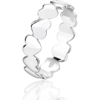 Prsten Bealio BEALIO 14239 Stříbrný prsten SRDCE Velikost prstenu: 56 03-14239-3938