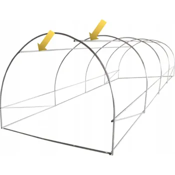 Příslušenství pro zahradní stavbu Foxigy Konstrukce k zahradnímu fóliovníku 3x6m PREMIUM