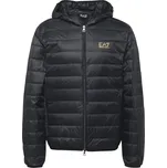 EA7 Emporio Armani Přechodná bunda zlatá / černá