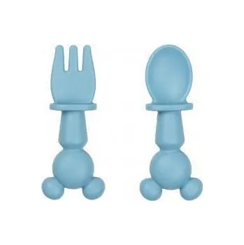dětský příbor Thermobaby Silikonový příbor Thermobaby Mickey