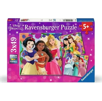 Puzzle RAVENSBURGER - PUZZLE DISNEY PRINCEZNY 3x49 DÍLKŮ (PUZZLE)