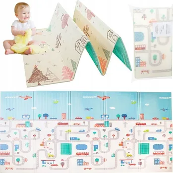 Hrací deka Vzdělávací podložka 150x190 cm Lesní ulice