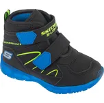 Modro-černé dětské zimní boty Skechers Illumi-Brights 407613N-BBLM Velikost: 23