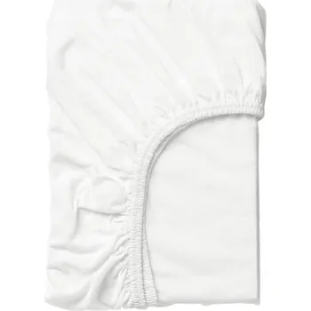 Prostěradlo Ikea LEN Prostěradlo s gumou bílé 80x165 cm