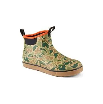 Rybářské oblečení Grundéns Deck-Boss Ankle Boot High Fives Camo Velikost: EU 43